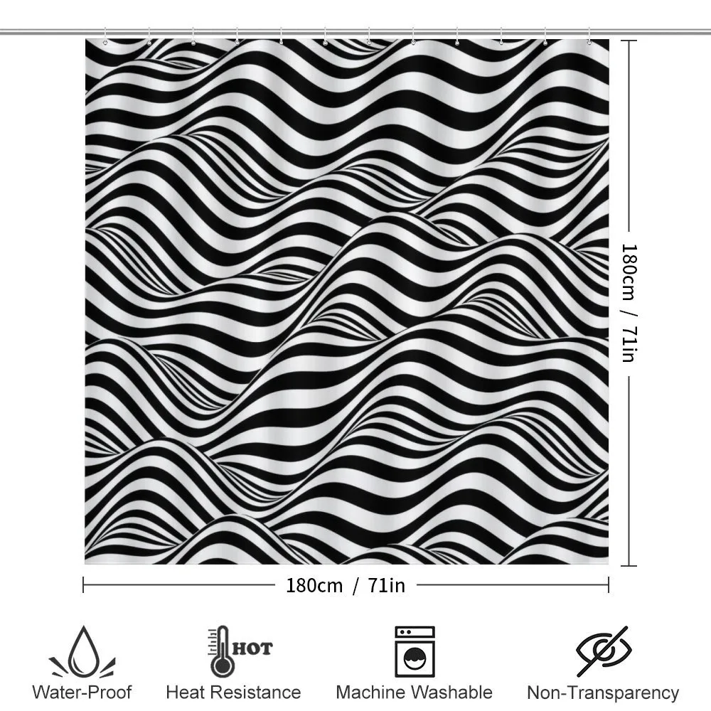 Monochrome Waves — Detail 2