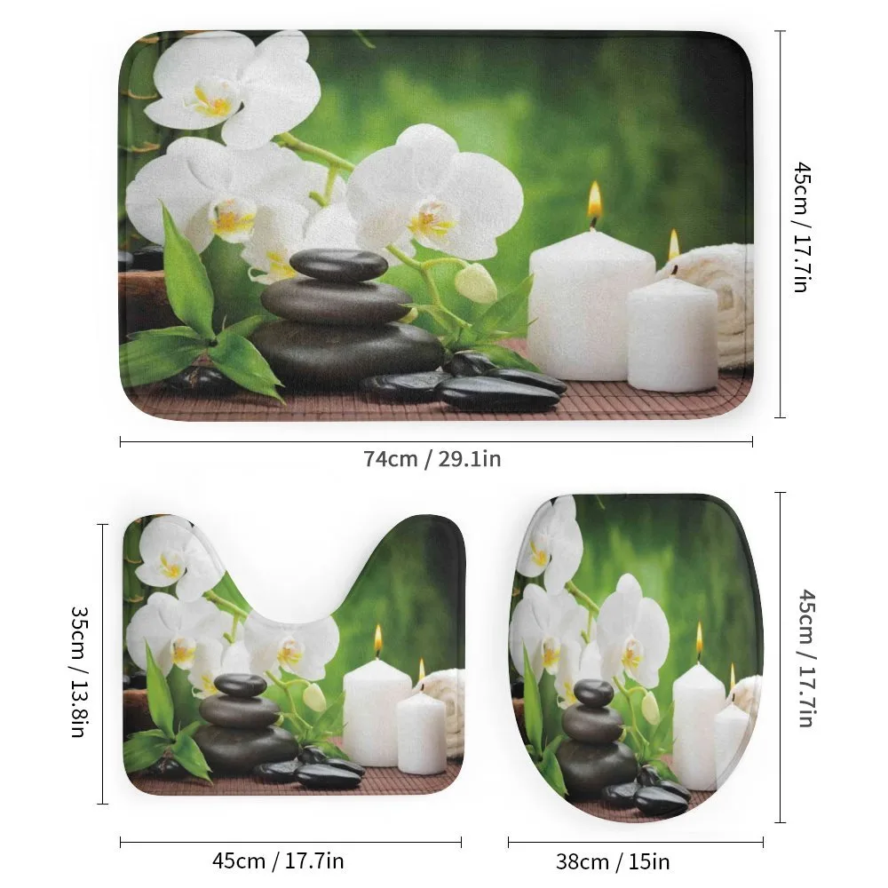 Romantic Zen Stone Orchids — Detail 1