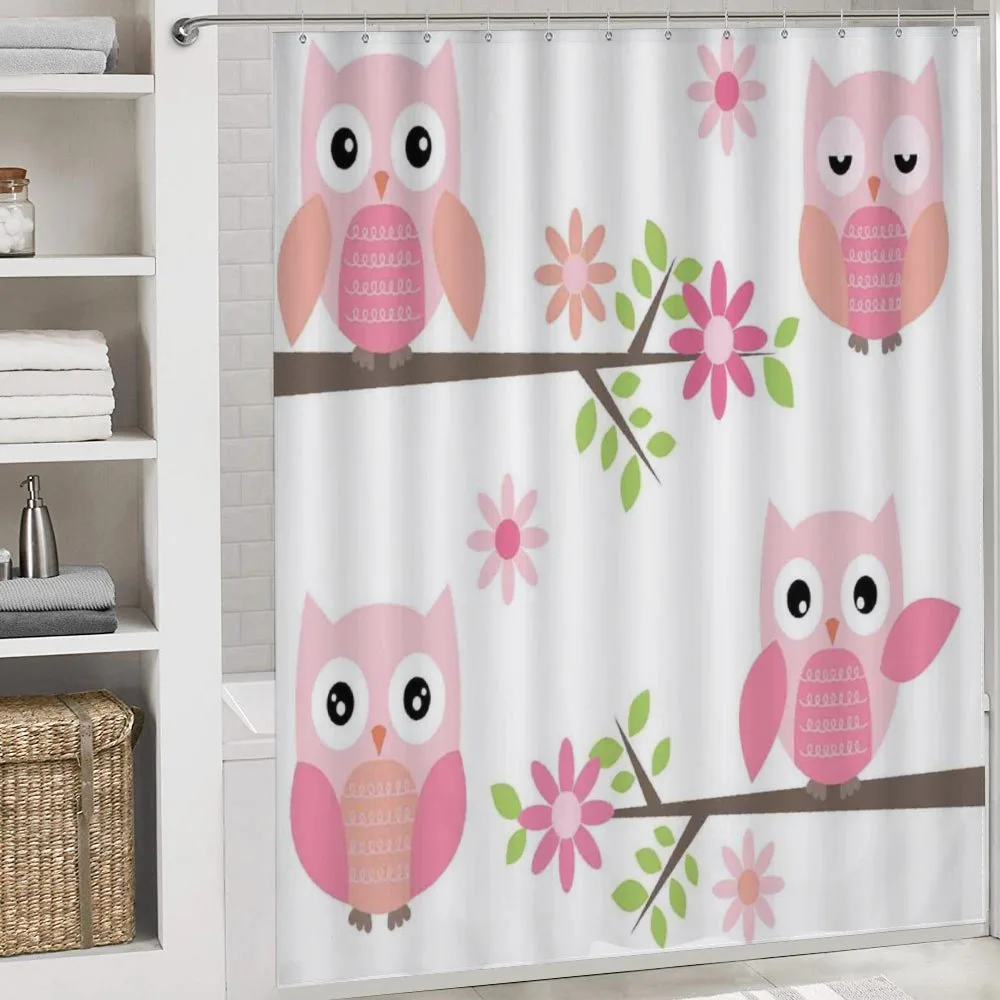 Spring Floral Baby Owls — Detail 4