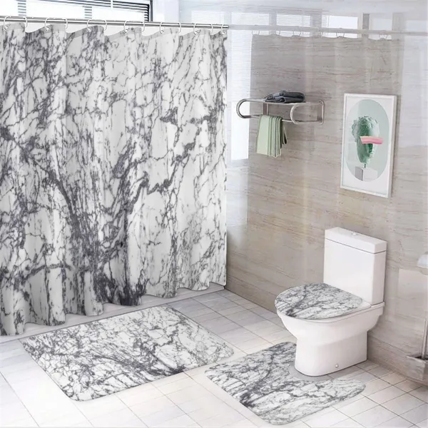 Surreal Abstract on a shower curtain