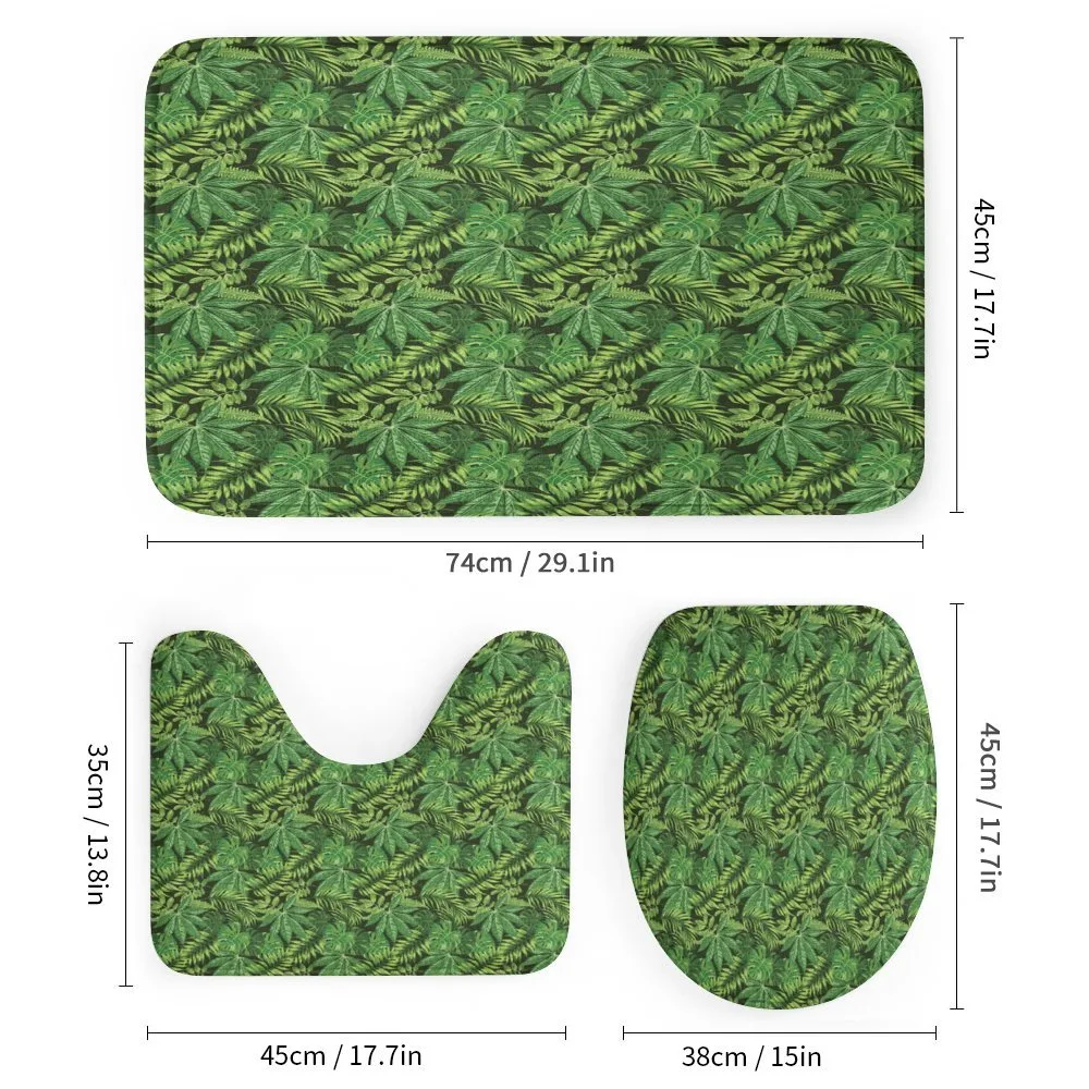 Various Tropical Leaves Art — Detail 1