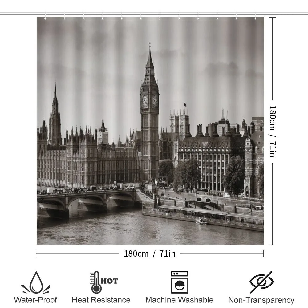 Westminster with Big Ben — Detail 2
