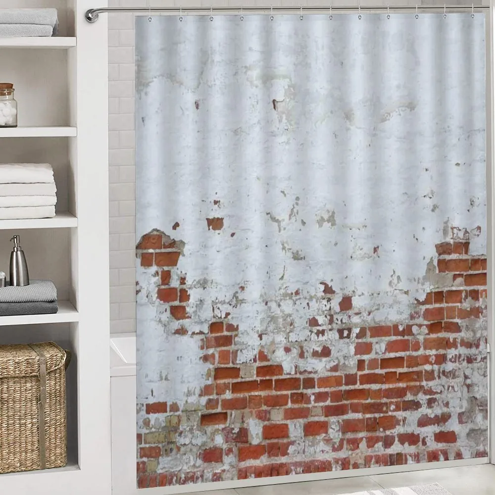 Aged Vintage Brick Wall — Detail 4