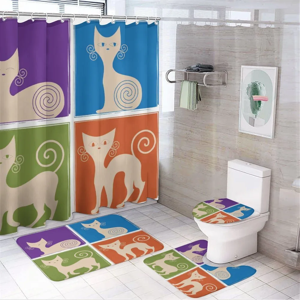 Cartoon Cats Emotions — Your design
