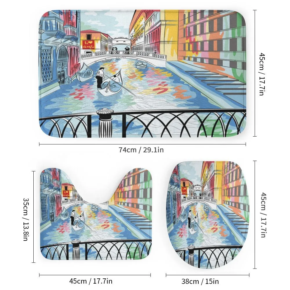 Colorful Sketch Bridge — Detail 1
