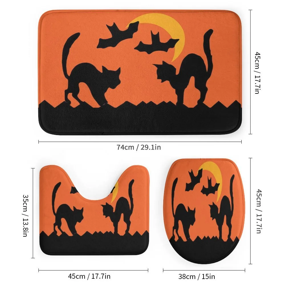 Crescent Cats and Bats — Detail 1