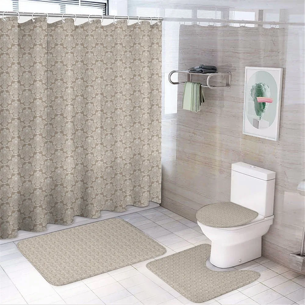 Curly Floral Damask Motif — Your design