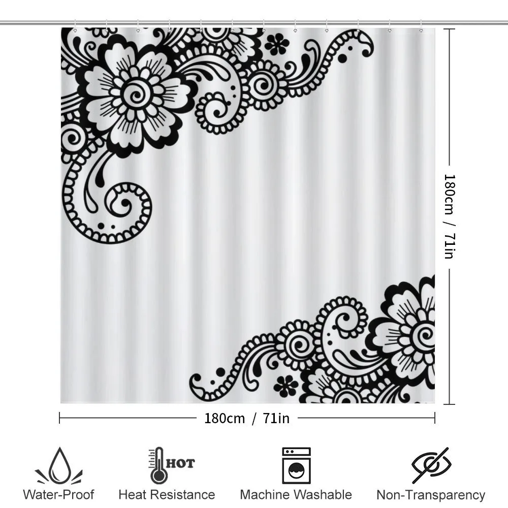 Floral Oriental Art Ornament — Detail 2