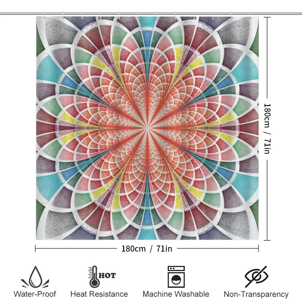 Geometric Blossom — Detail 2