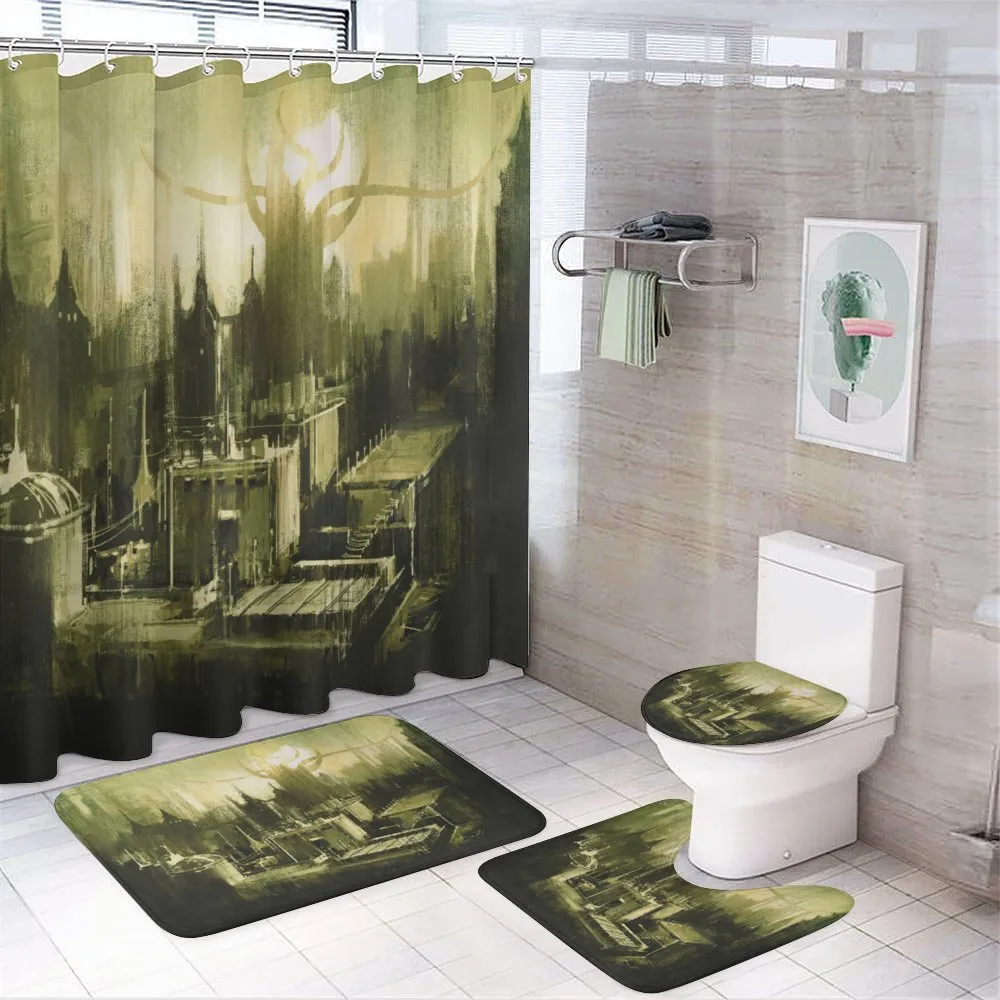 Gothic Dark City Scenery — Your design