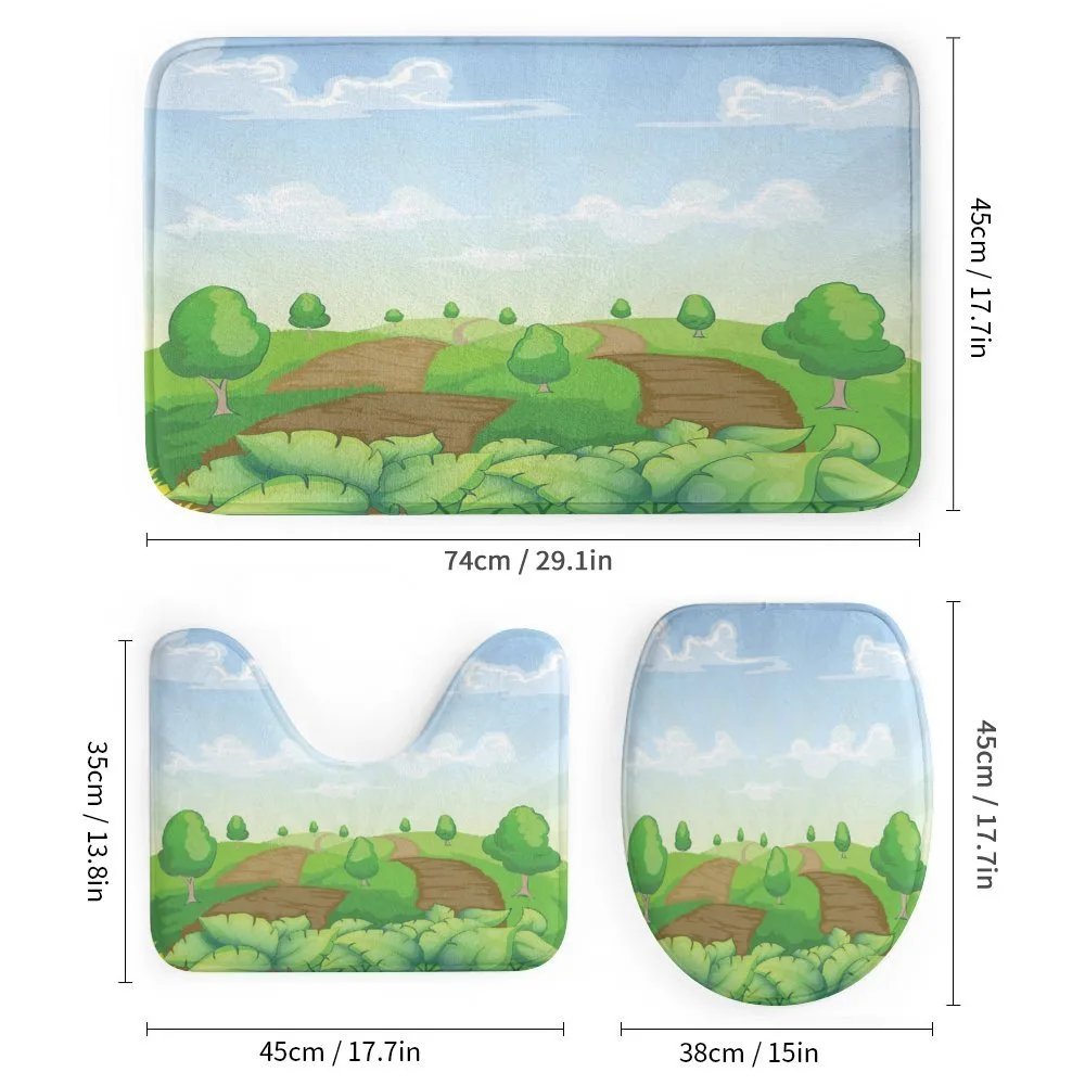 Idyllic Farm Fields — Detail 1