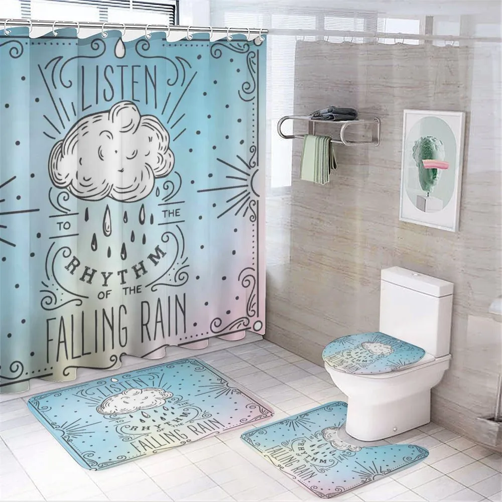 Listen Falling Rain Rhyme — Your design