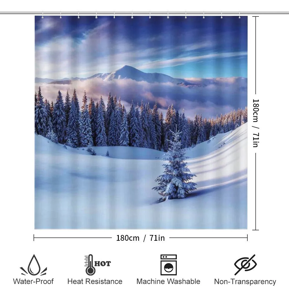 Mountain Peaks Snowy — Detail 2