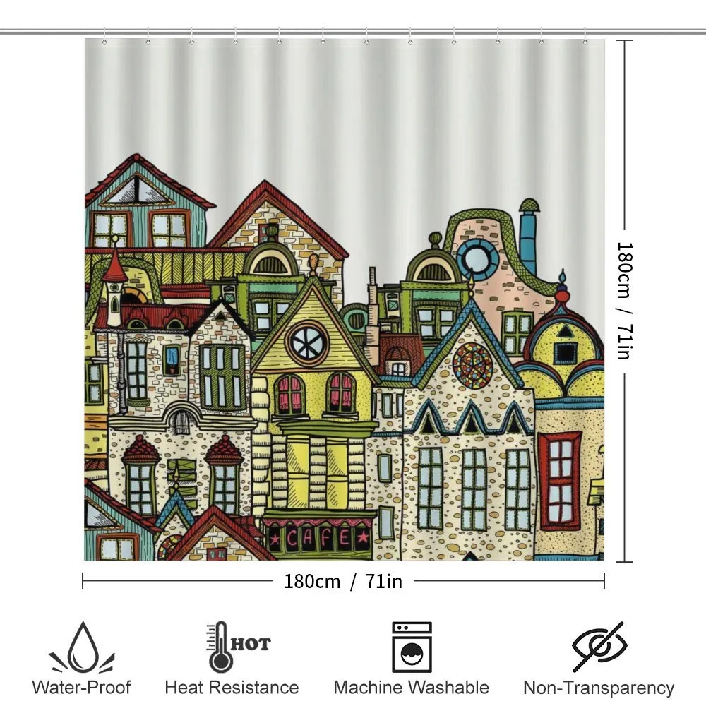 Old Town View Art — Detail 2
