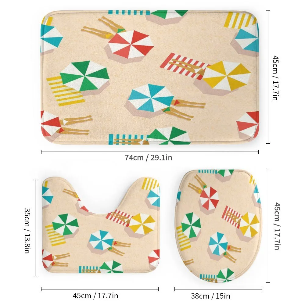 Parasols Towels Legs — Detail 1