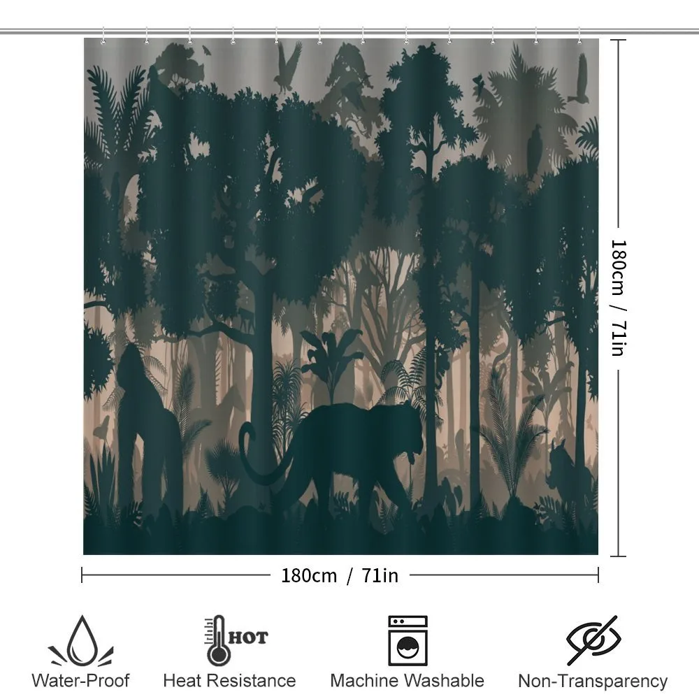 Spooky Forest and Animals — Detail 2