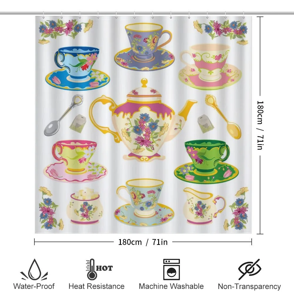 Vivid Teacups Sweets — Detail 2