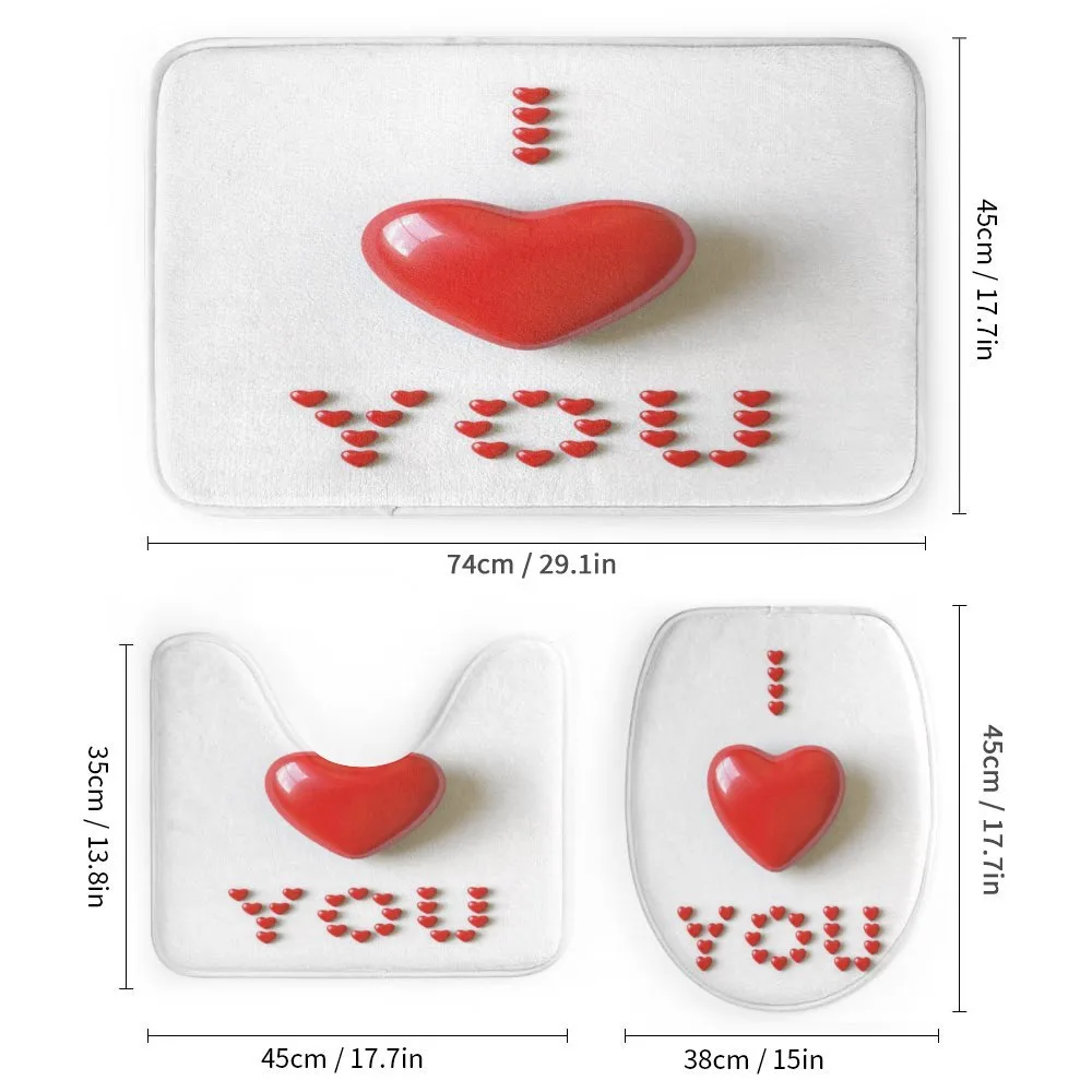 3D Heart Letters — Detail 1