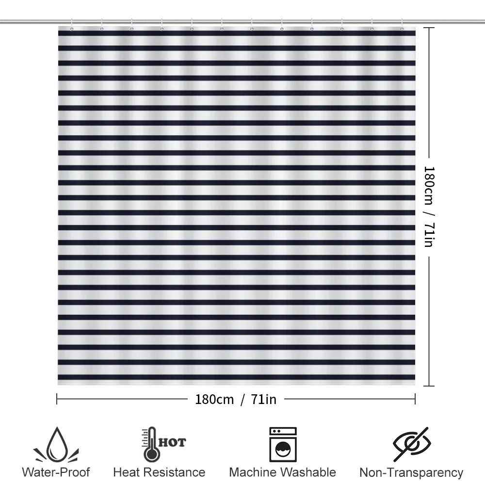 Aqua Horizontal Lines — Detail 2