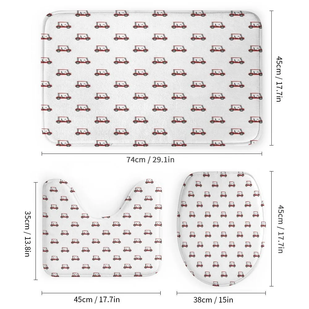 Carts Pattern Golfing Stroke — Detail 1