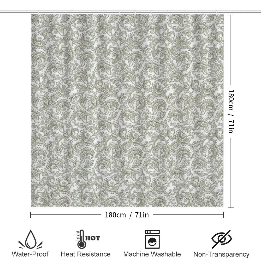 Damask with Ethnic — Detail 2