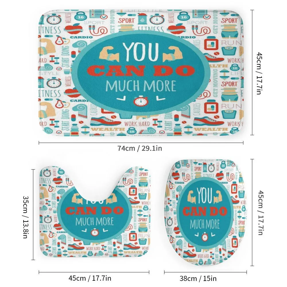 Encouraging Gym Phrase — Detail 1