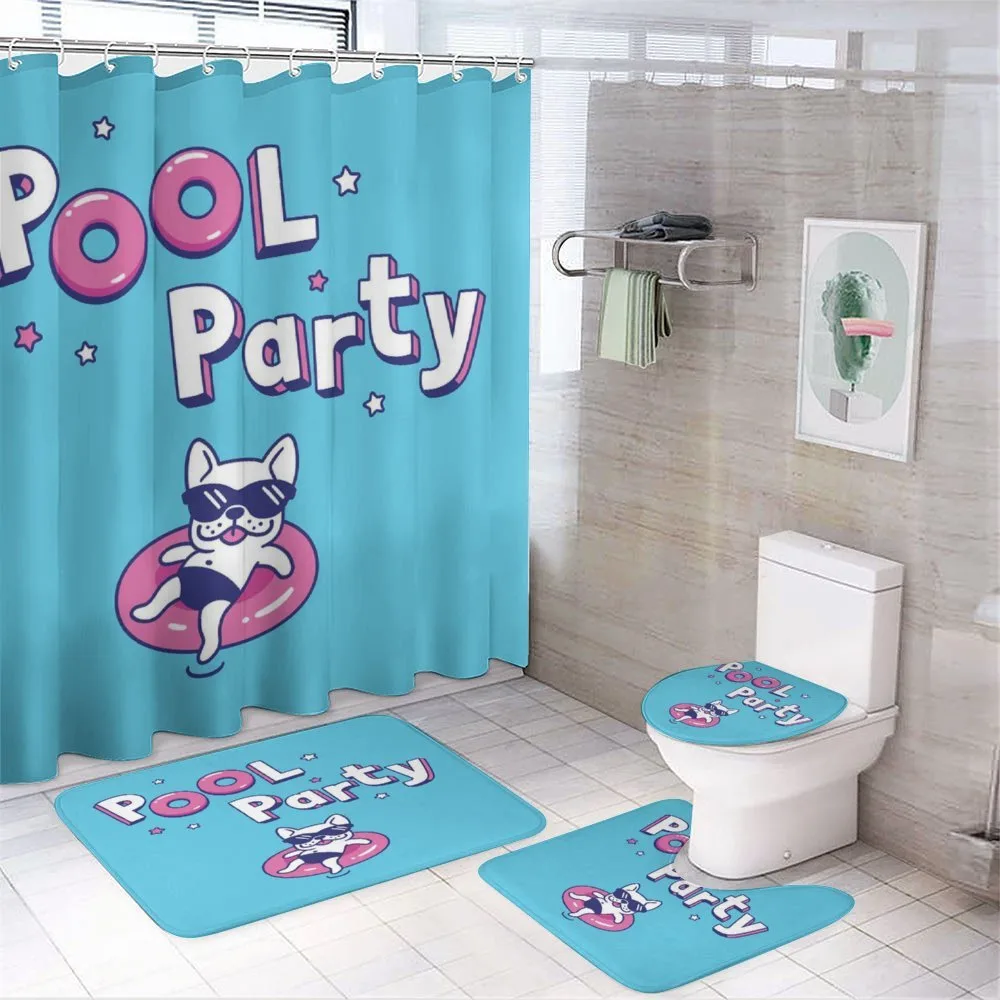 Funny Dog Stars Pool — Your design