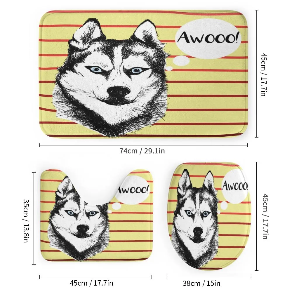 Husky Portrait — Detail 1