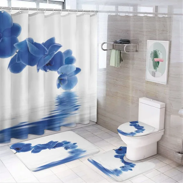 Orchid Bridal on a shower curtain