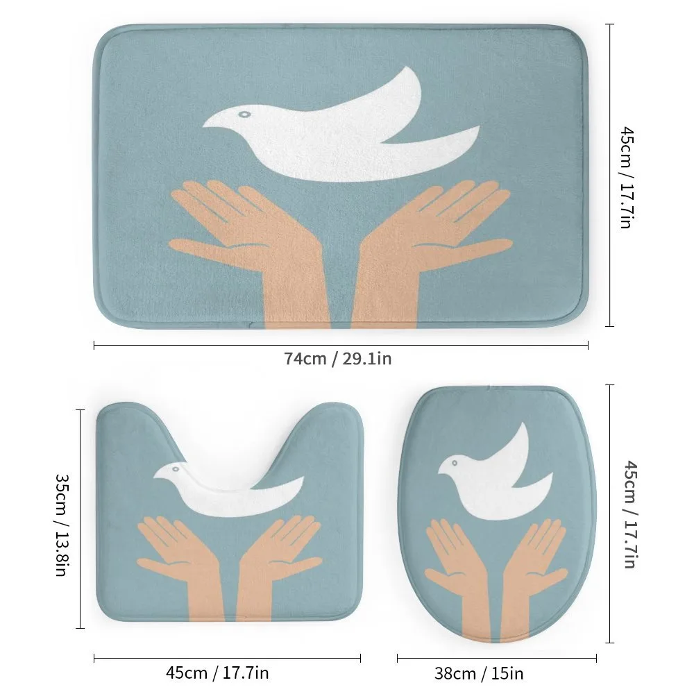 Peace Dove Flying Hands — Detail 1