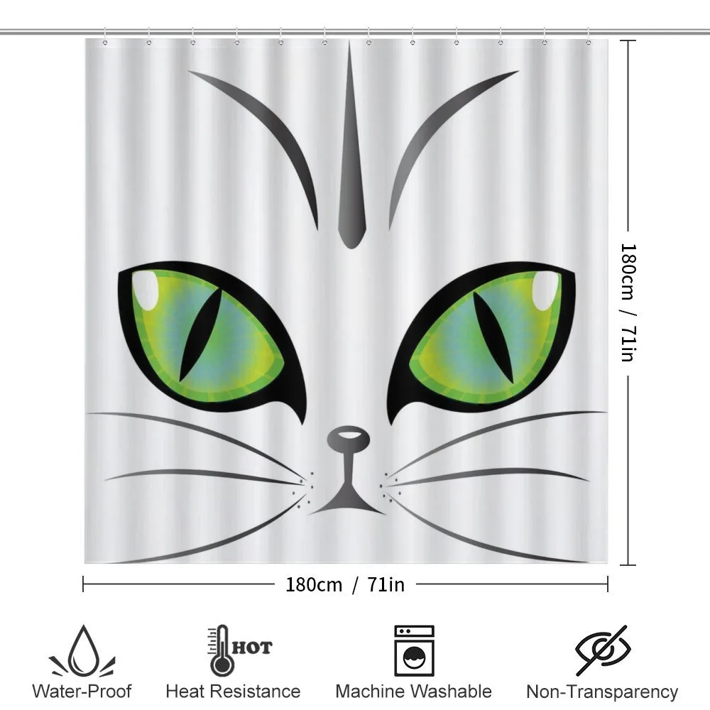 Siberian Cat Watchful Face — Detail 2