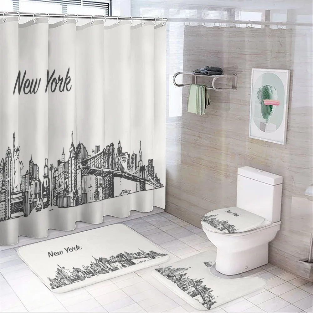 Simplistic Sketch of New York — Your design