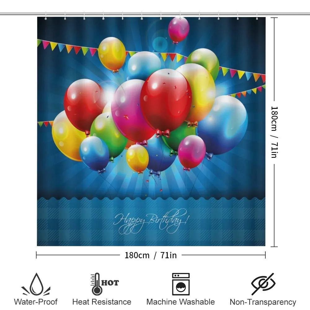 Vibrant Colored Balloons — Detail 2