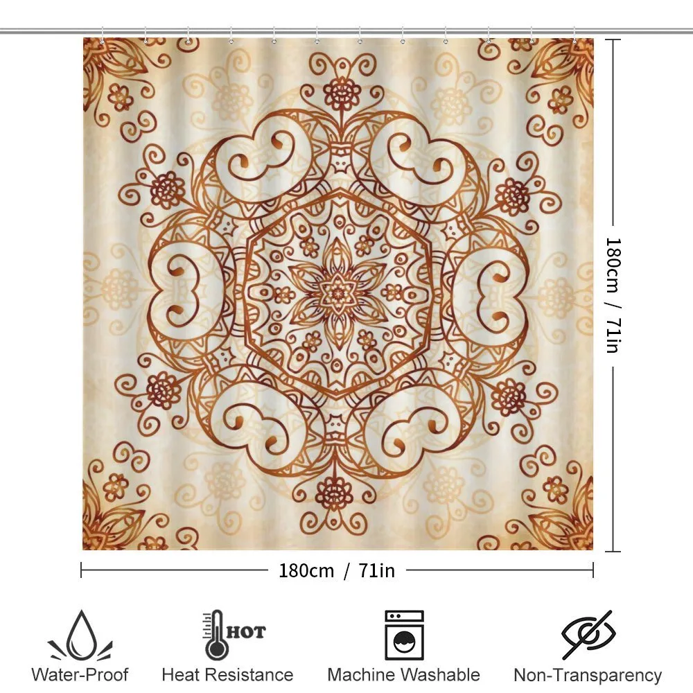 Abstract Damask Motif — Detail 2