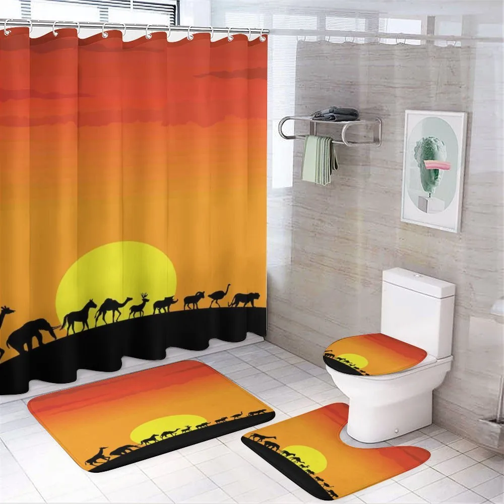 Animals Sun Silhouette — Your design