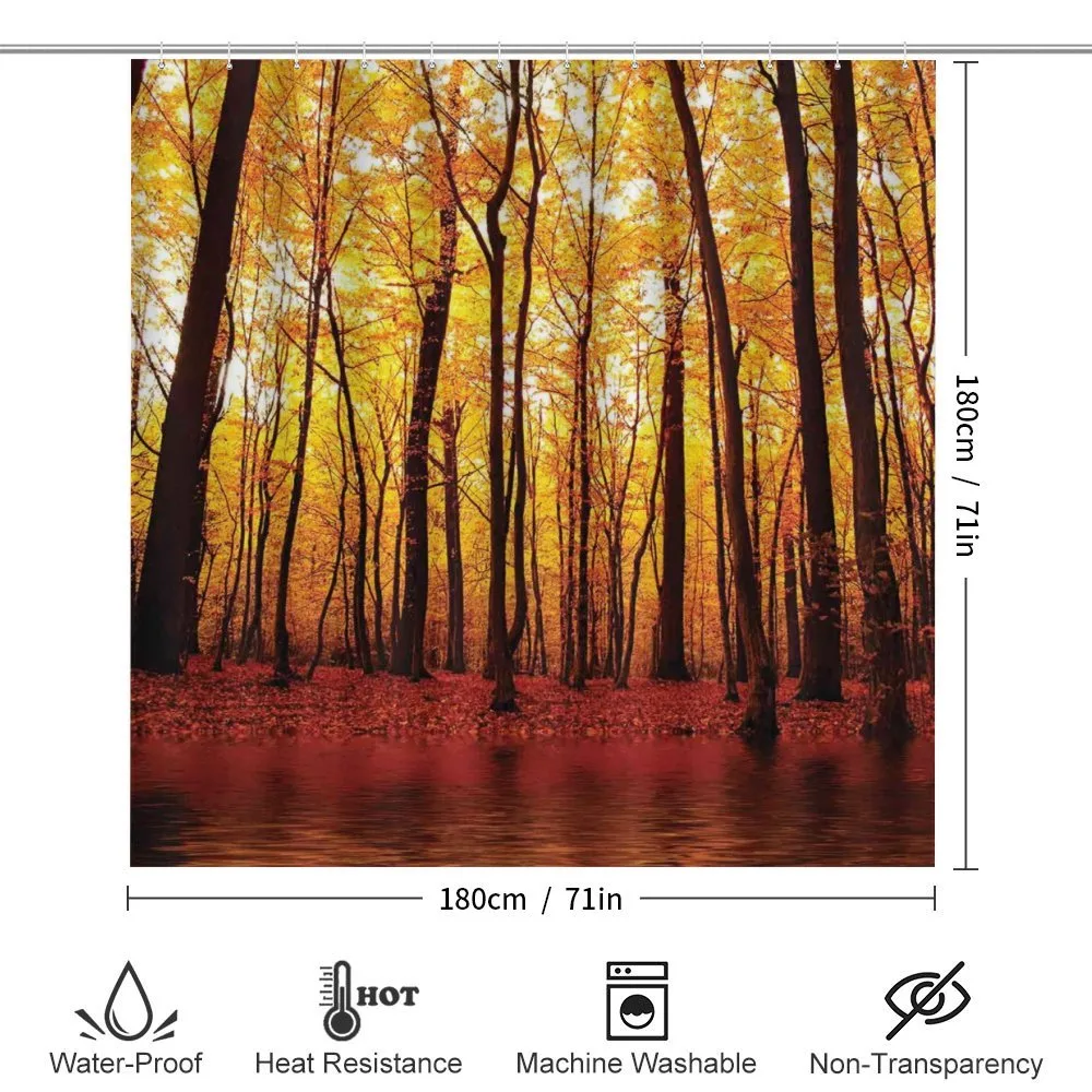 Autumn Forest Trees — Detail 2