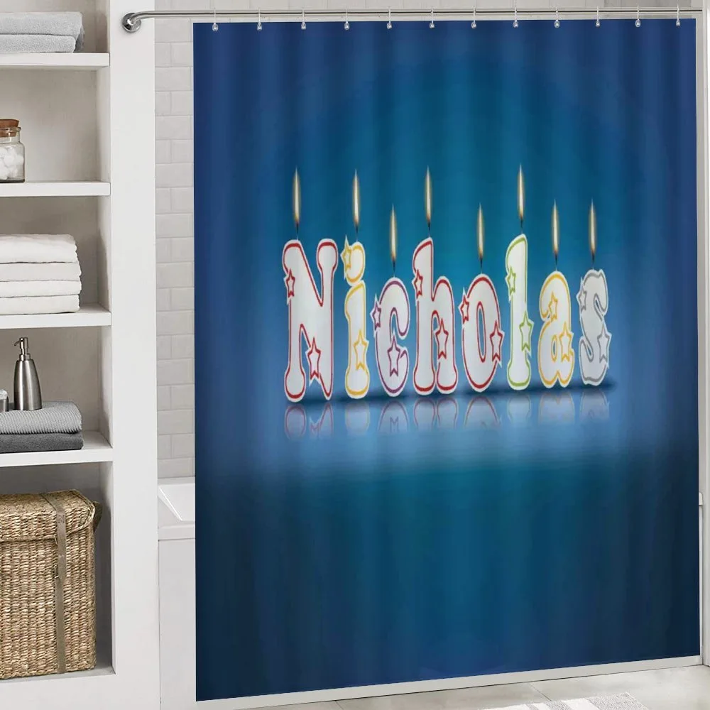 Boys Name Party Candle — Detail 4