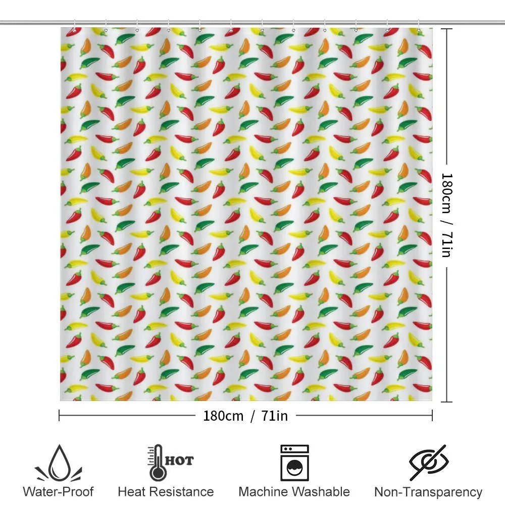 Chili Pepper Pattern Vegan — Detail 2