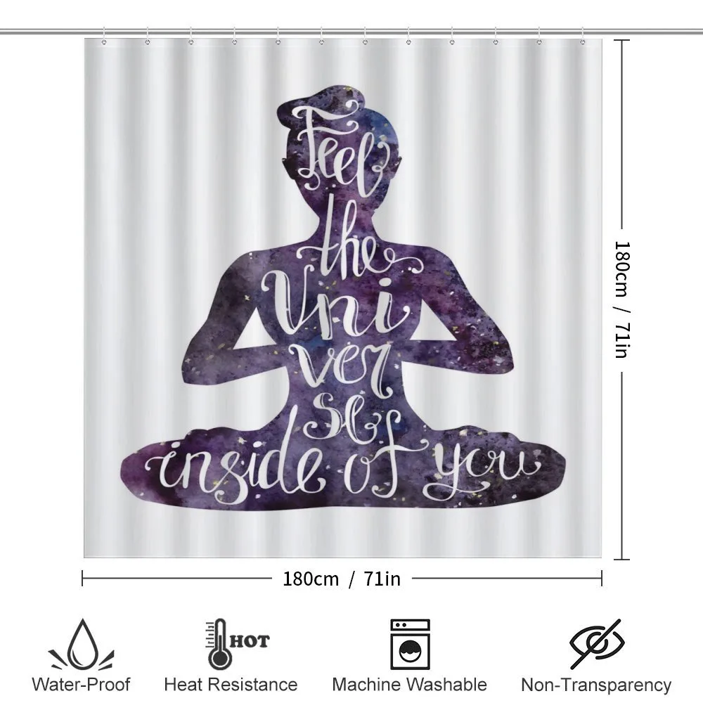 Fell the Universe Text Yoga — Detail 2