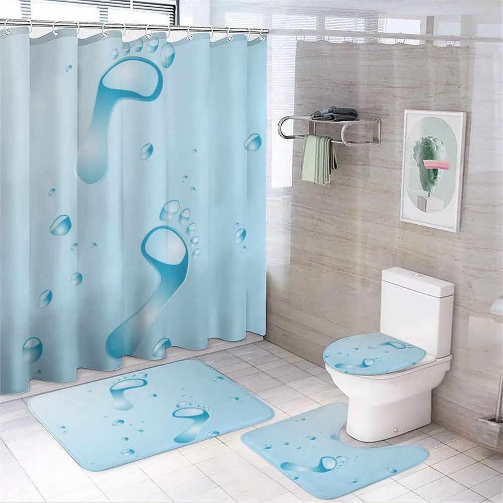 Footprints with Droplets — Your design