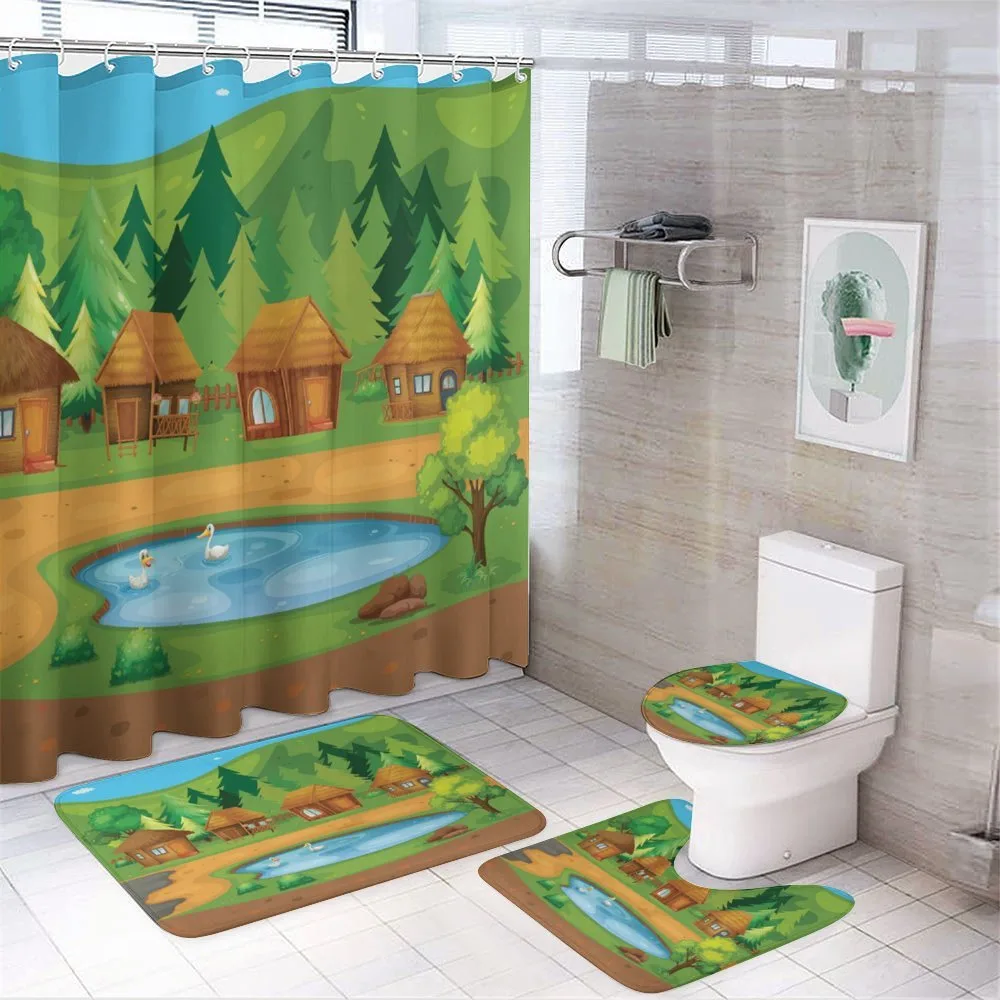 Huts Pond in Woods — Your design