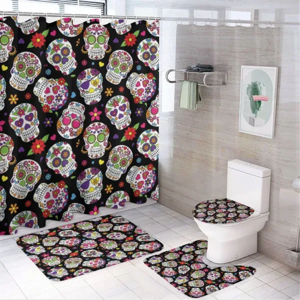 Mexico Themed Design on a shower curtain