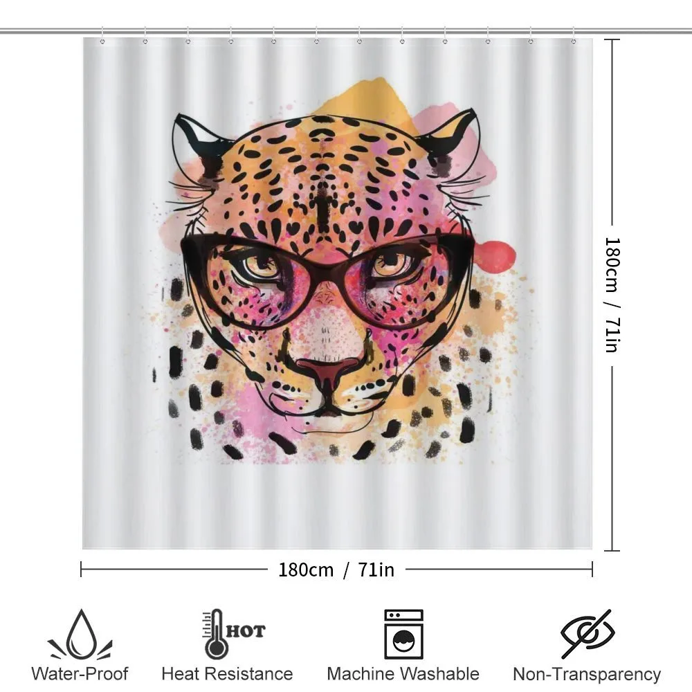Modern Hipster Leopard — Detail 2
