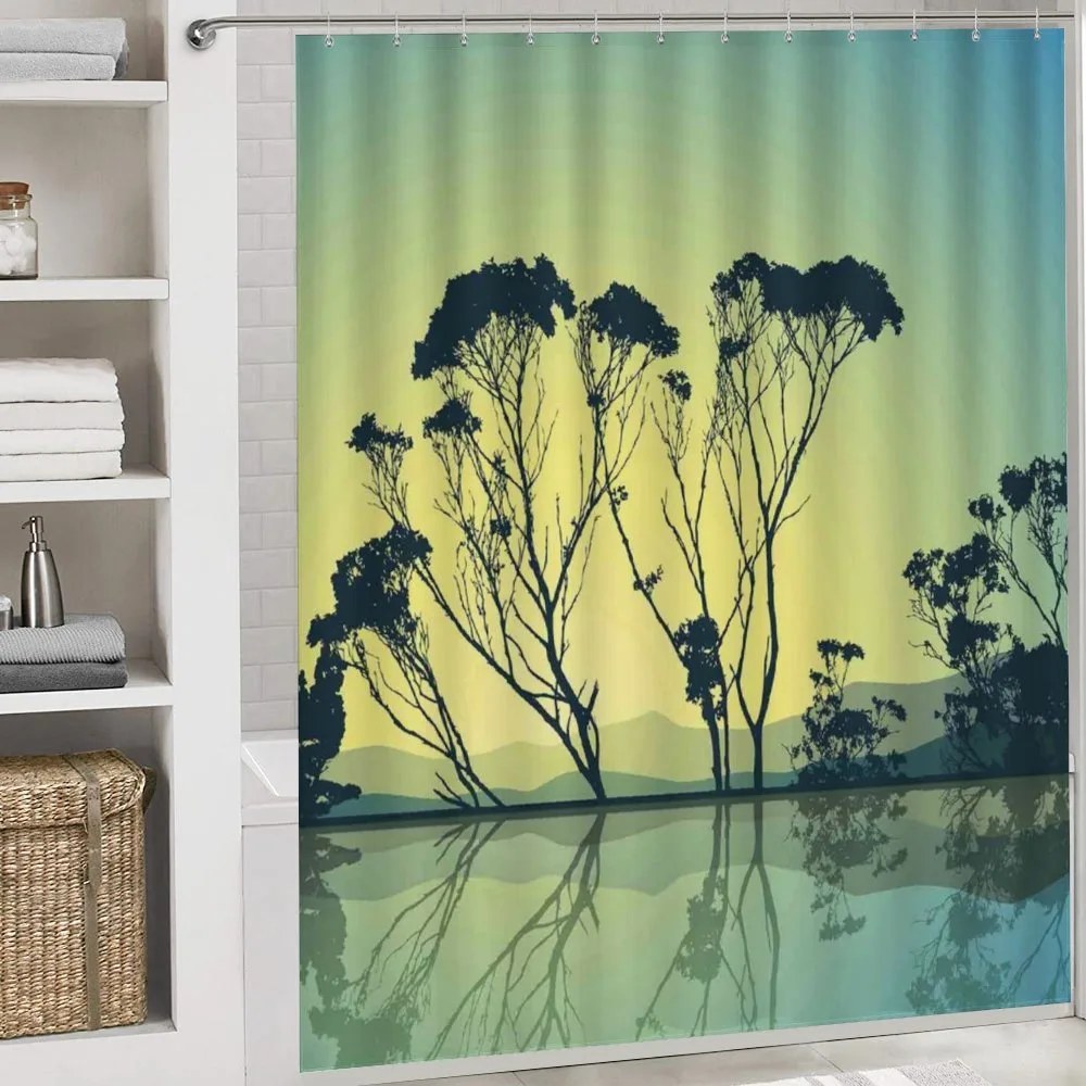 Tree Silhouettes Scenic — Detail 4