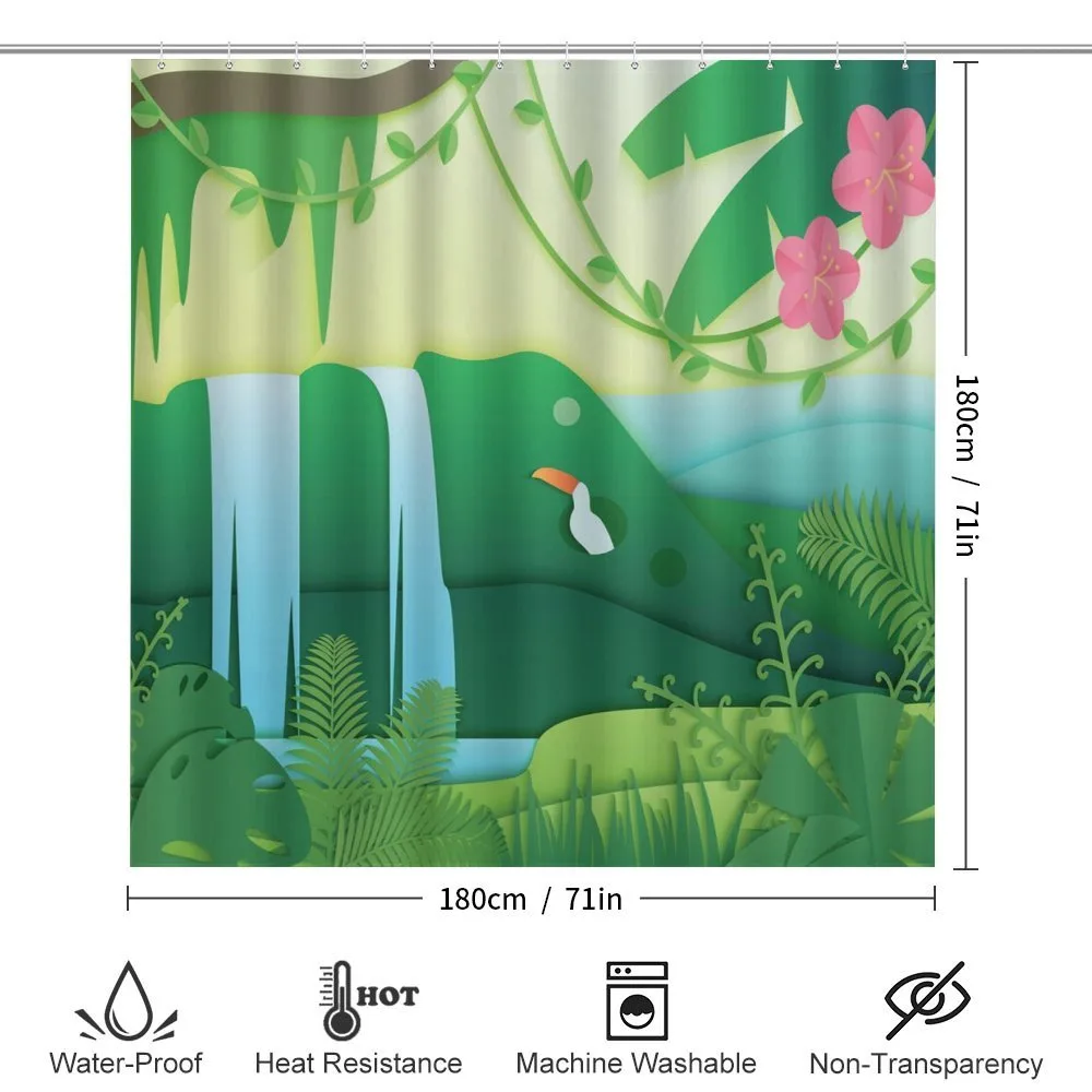 Tropical Forest Cartoon — Detail 2