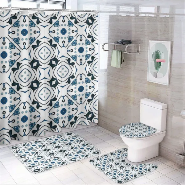 Victorian Petals on a shower curtain