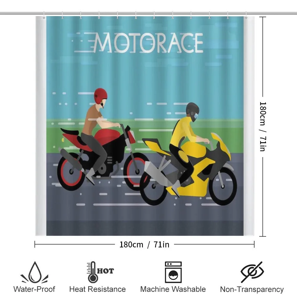 2 Bikers Racing — Detail 2