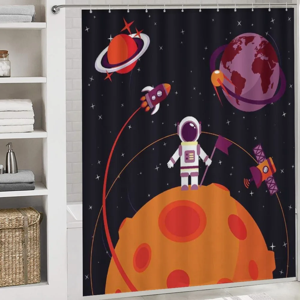 Astronaut Moon Rockets — Detail 4