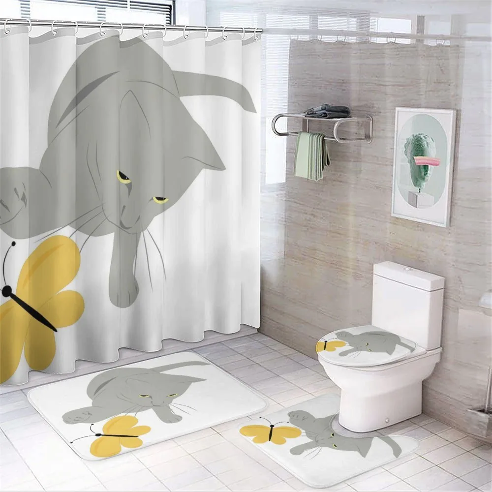 Cat Yellow Moth — Your design