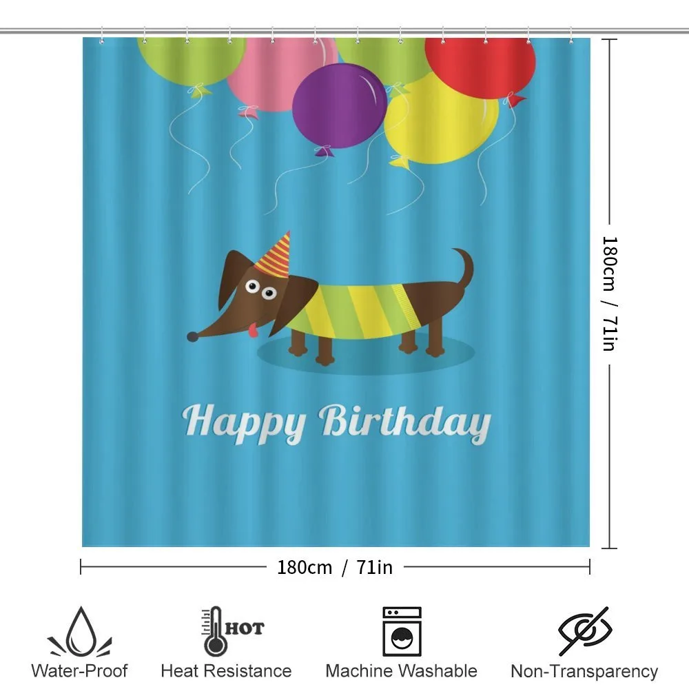Dog and Balloons — Detail 2
